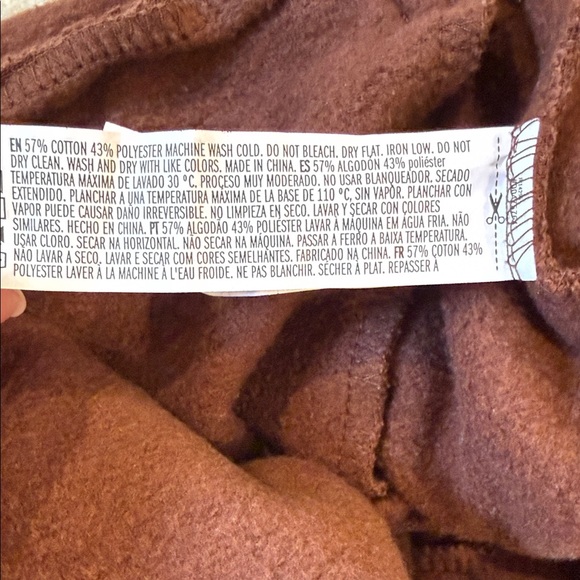 Forever 21 Brown Wide Leg Cargo Sweatpants - Picture 7 of 7